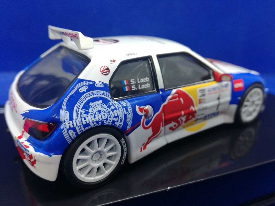 N.110 Miniatura 1/43 Peugeot 306 Maxi Sebastian Loeb 2017