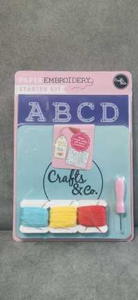 Zestaw do wyszywania alfabetu Crafts&Co