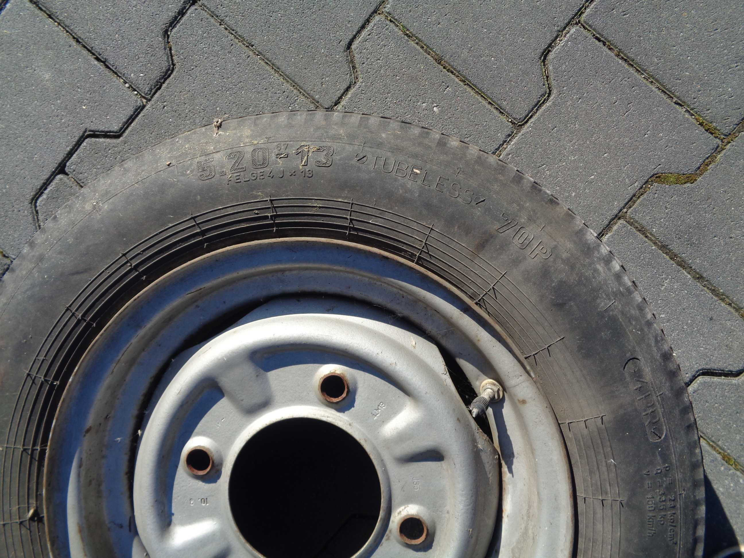 Trabant 601s koło oryginał oryginalna opona DDR Pneumant