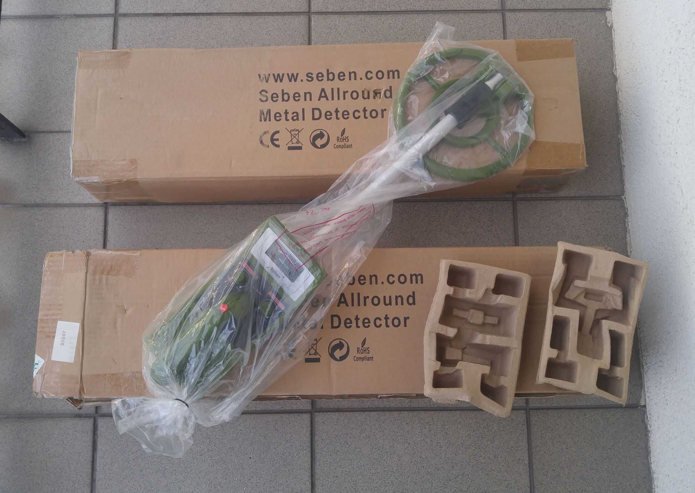 Seben wykrywacz metali - dwie sztuki w cenie jednej
