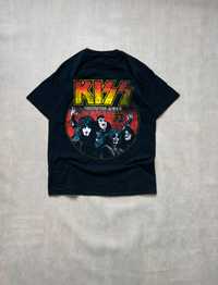 Tshirt Kiss big logo japan black koszulka