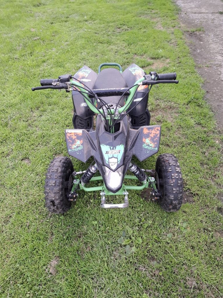 Mini quad spalinowy 50cc dla dzieci uszkodzona cewka