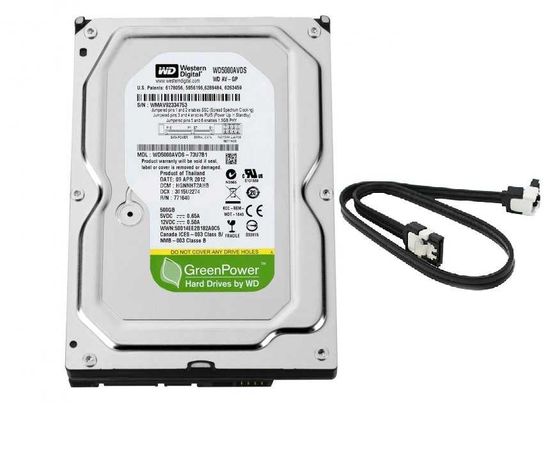 Жесткий диск HDD 2.5 3.5 SATA 250 320Гб 500Gb WD 7200prm Новые!