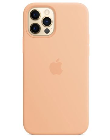Silikonowe Etui Case APPLE iPhone 12 / 12 Pro Magsafe Melon