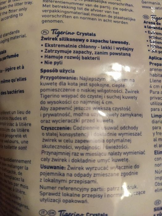 Żwirek dla kota 10 litrów