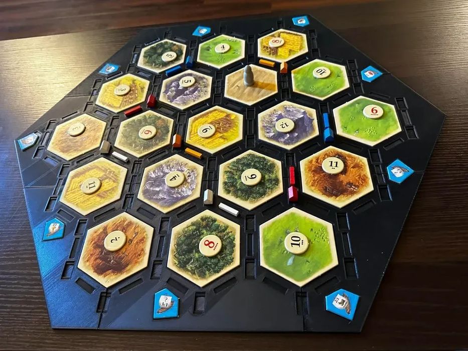 Tabuleiro Modelo Catan Completo