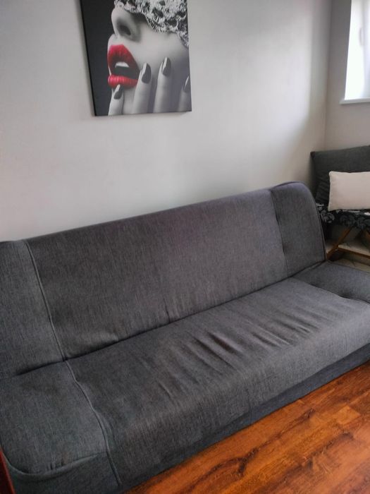 Sofa szara rozkładana