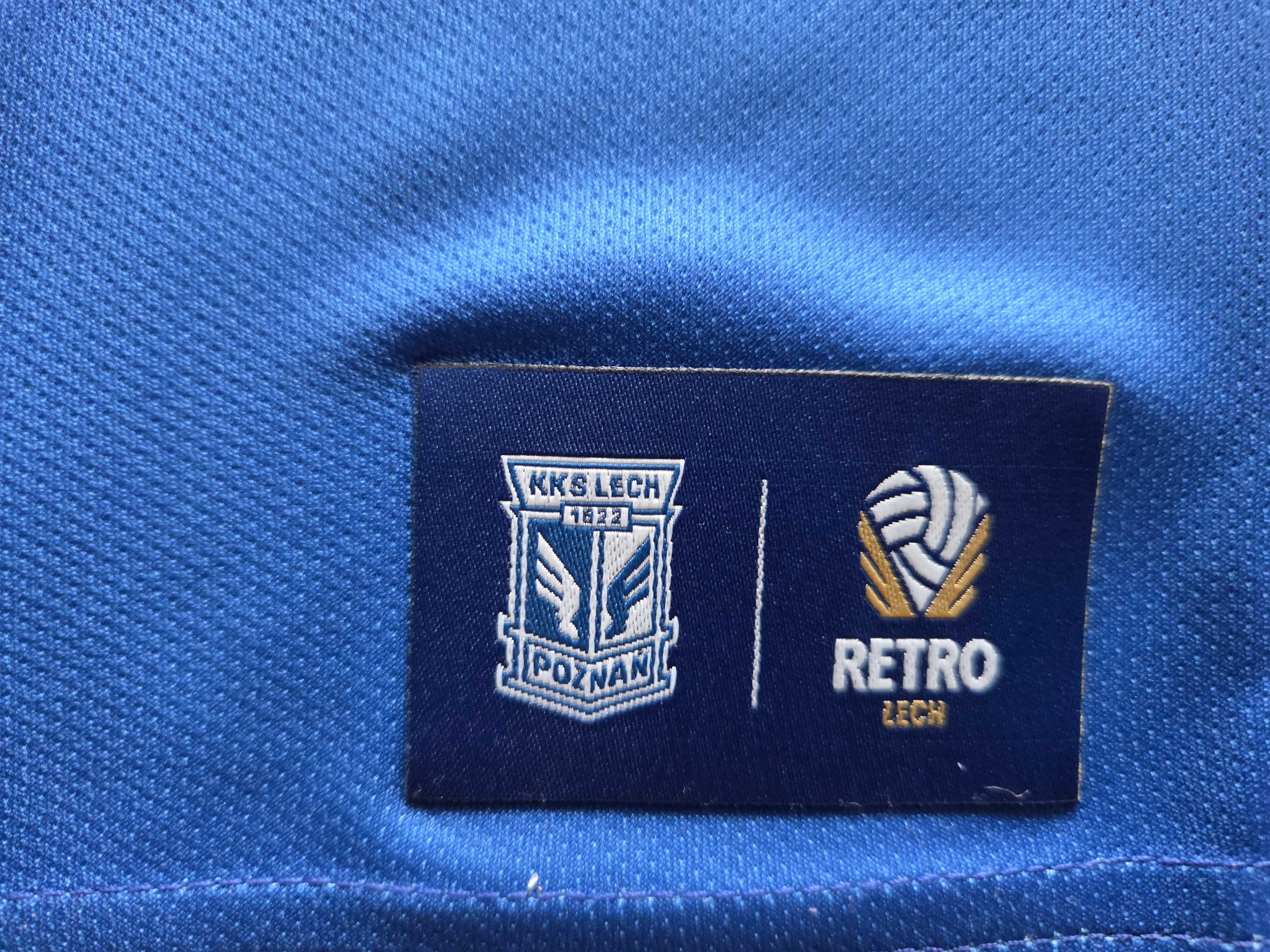 Koszulka LECH Poznań XL - retro / produkt oficjalny / nowa