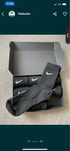 Nike Wysokie czarne skaprety boks 42-46