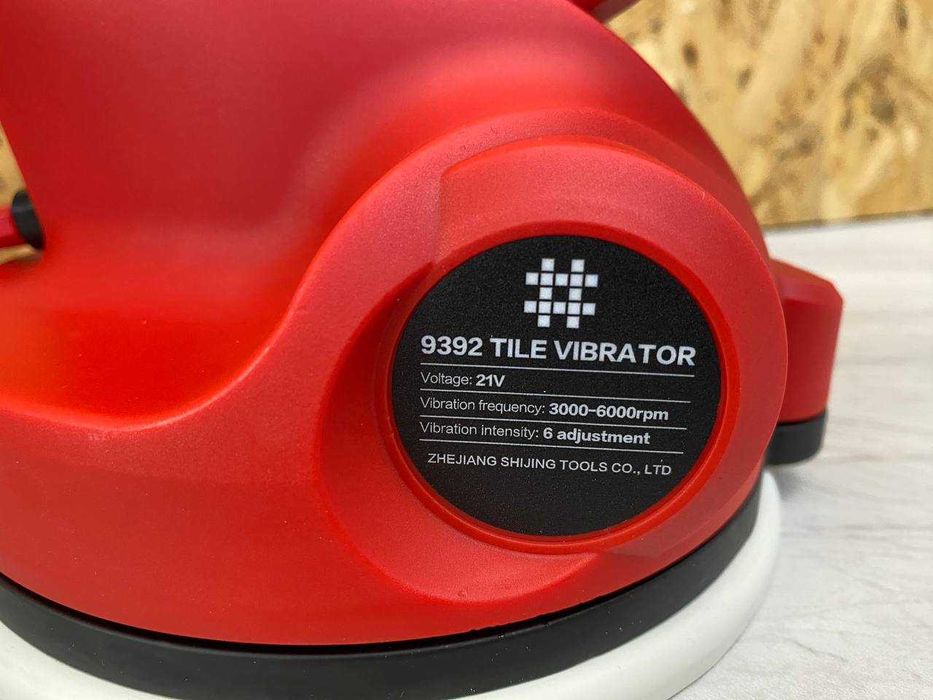 165 мм Вібраційна Присоска Shijing 9392 + Акб 4.0Ah с Регулюванням