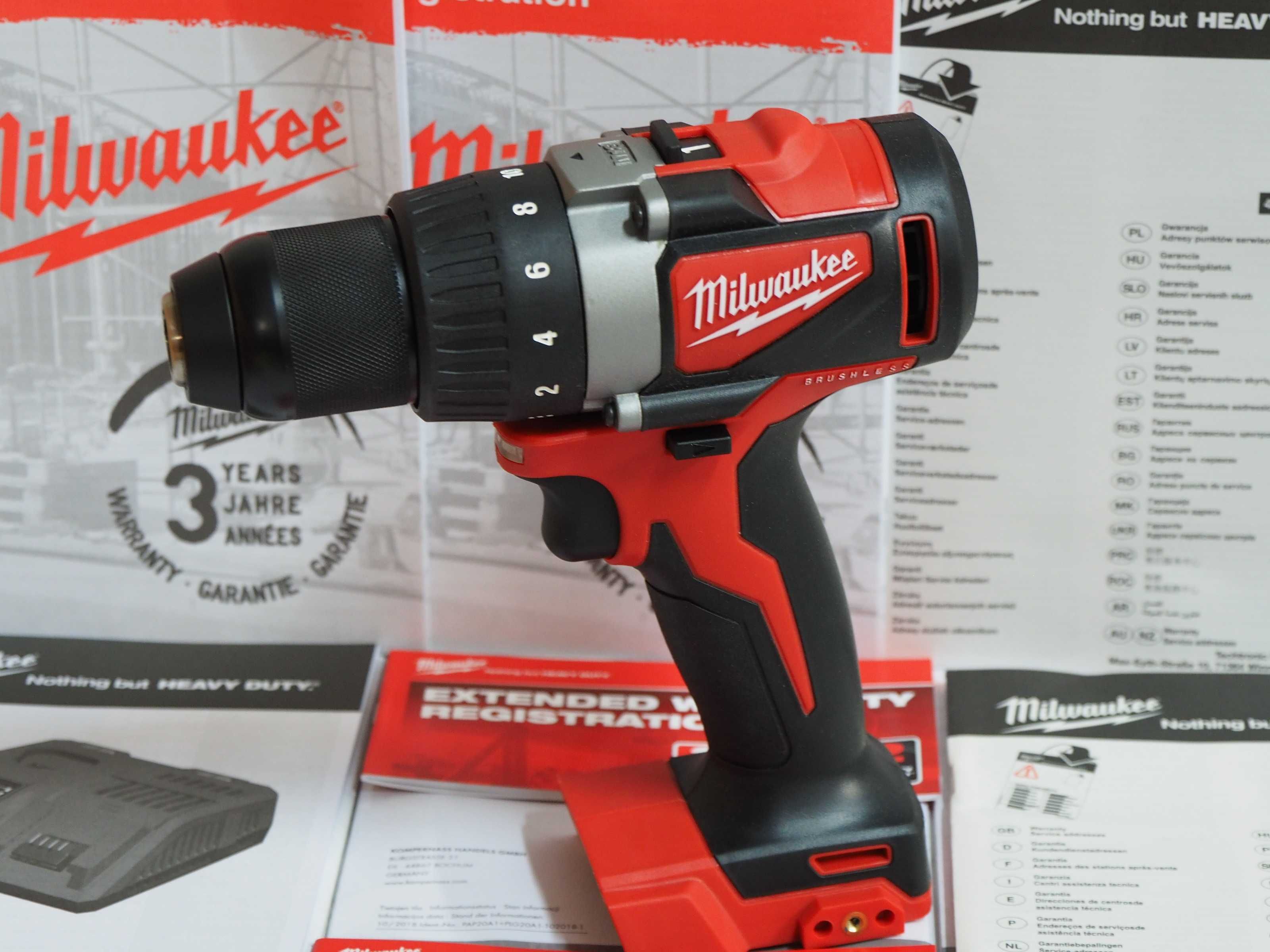 Wkrętarka MILWAUKEE M18 BLDD 2 Mocna 82Nm bezszczotkowa FUEL 18v