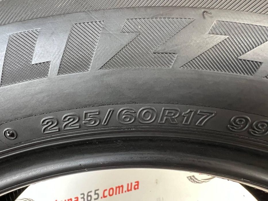 225/60 r17 bridgestone blizzak dm-v2 7mm шини бу зима