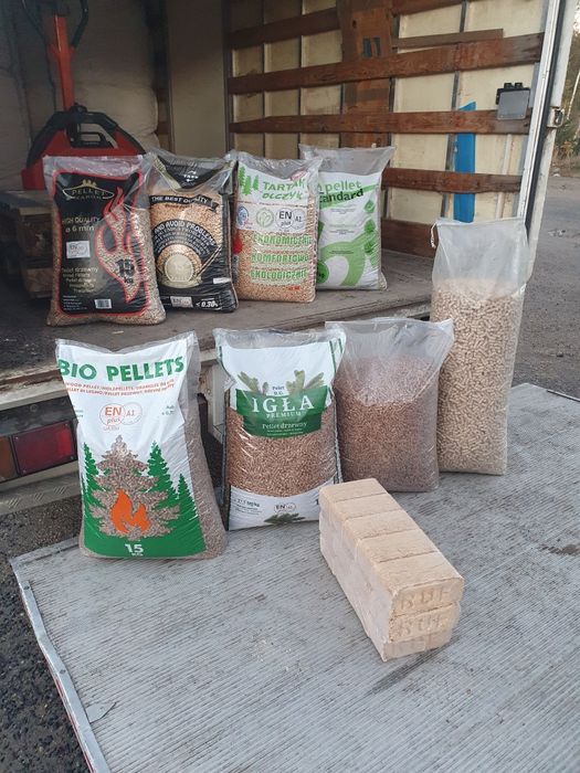 Pellet sosnowy ENPlus A1 Karoń Olczyk IGŁA Alaska sosna-dąb od PRODUCE