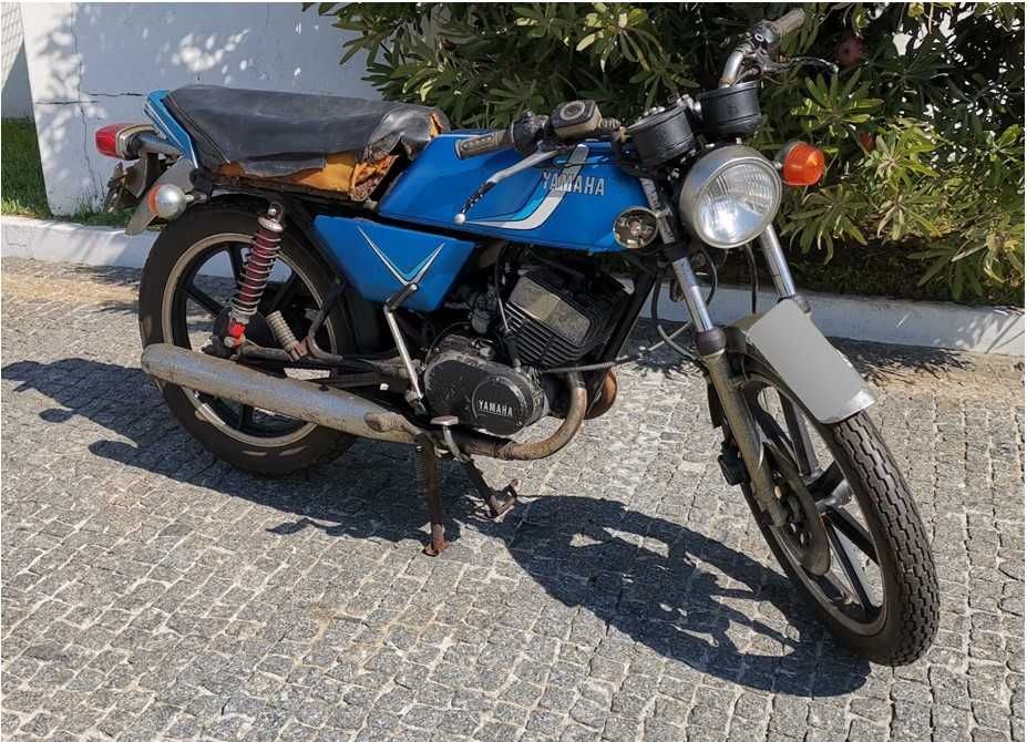 Yamaha RD 125 Azul