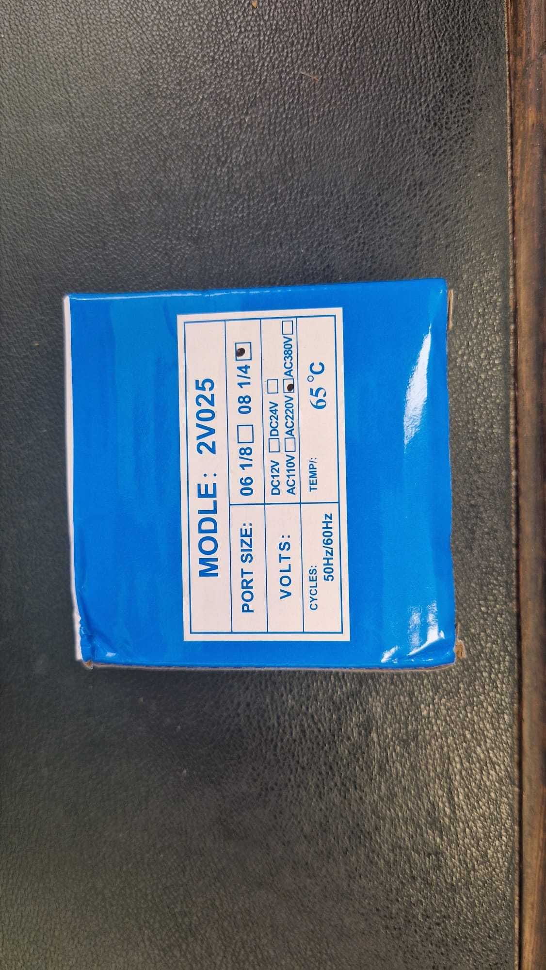 Válvula solenóide de 12mm, ac 220v para ar, água e óleo