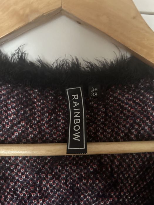 Kardigan wielokolorowy moher