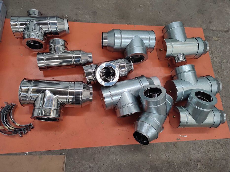 Дымоход одностенный, труби на котел, труба для дымохода, нержавейка