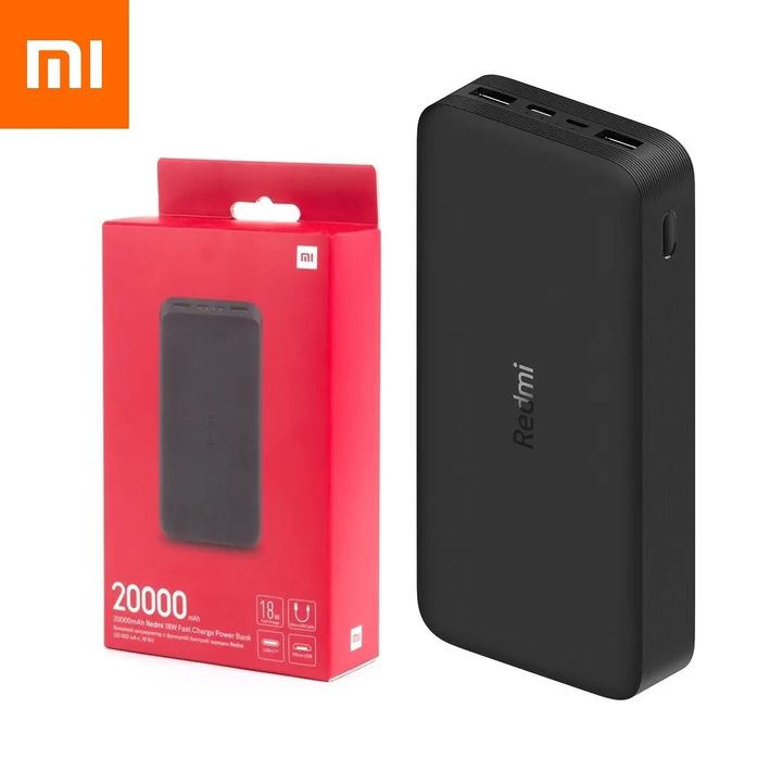 Павербенк Xiaomi Redmi Power Bank 20000 mAh