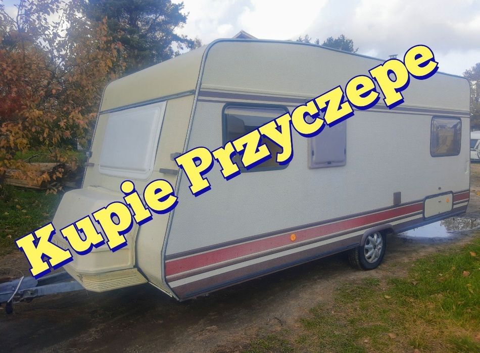 Skup przyczepa kempingowa hel Kuźnica Jastarnia Jurata dębki