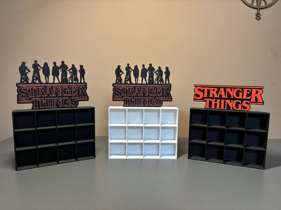 Полички для фігурок Kinder Joy Funko Pop Stranger Things  «Дивні Дива»