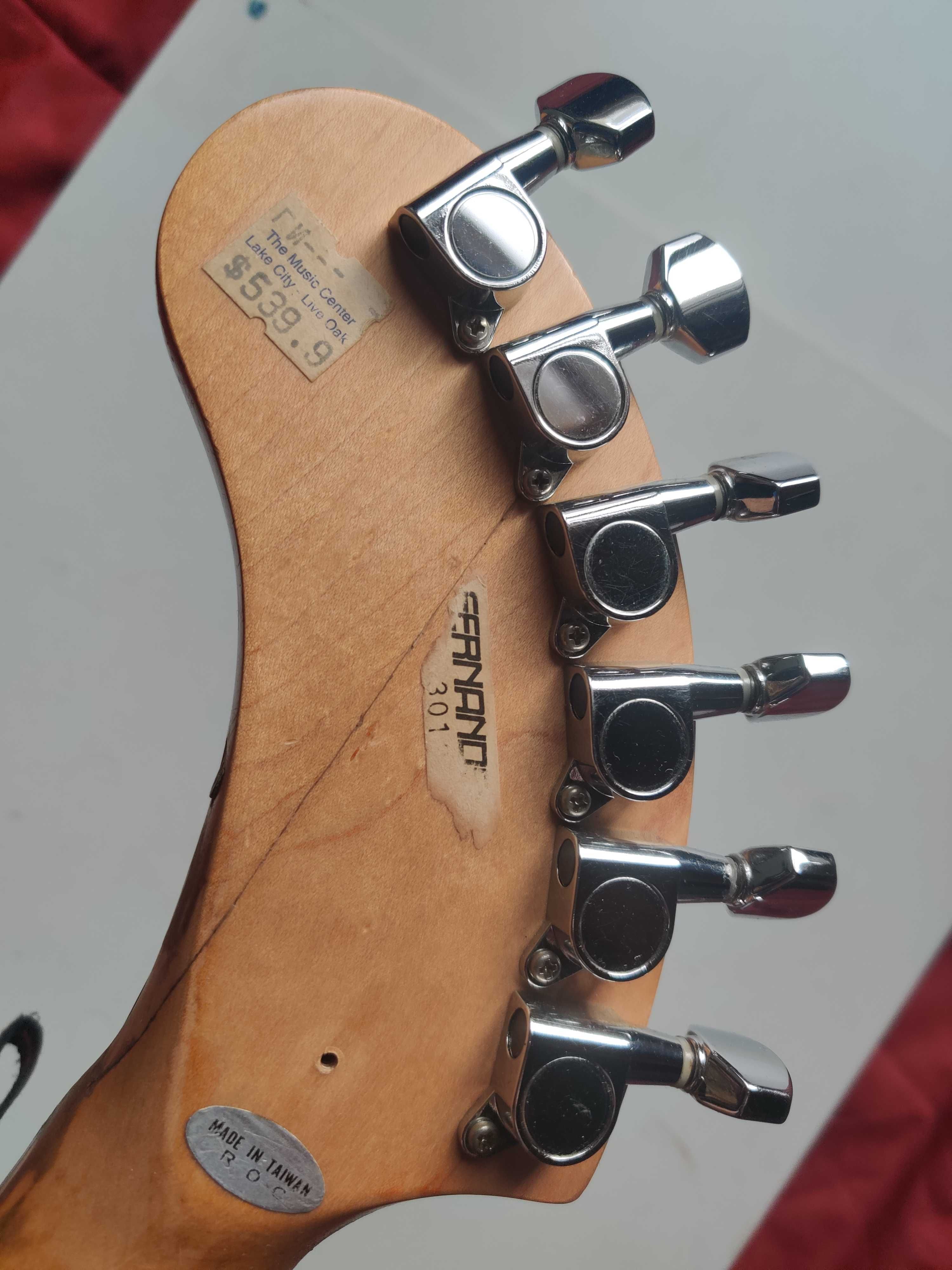 Электрогитара тревел Fernandes nomad deluxe