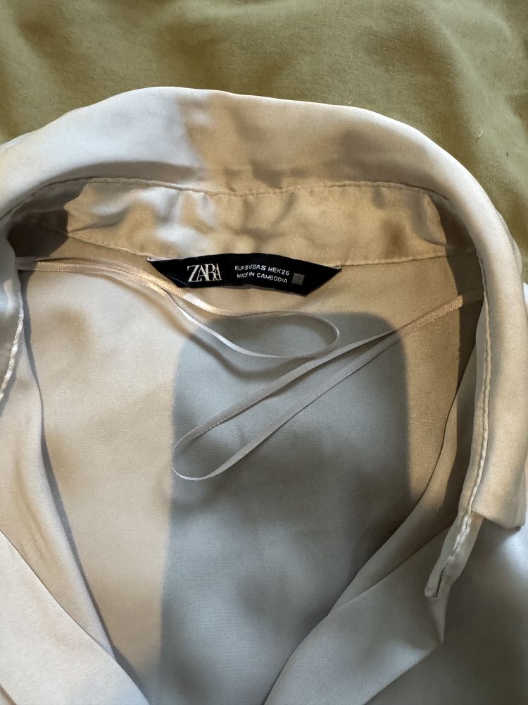Сорочка Zara S шампань