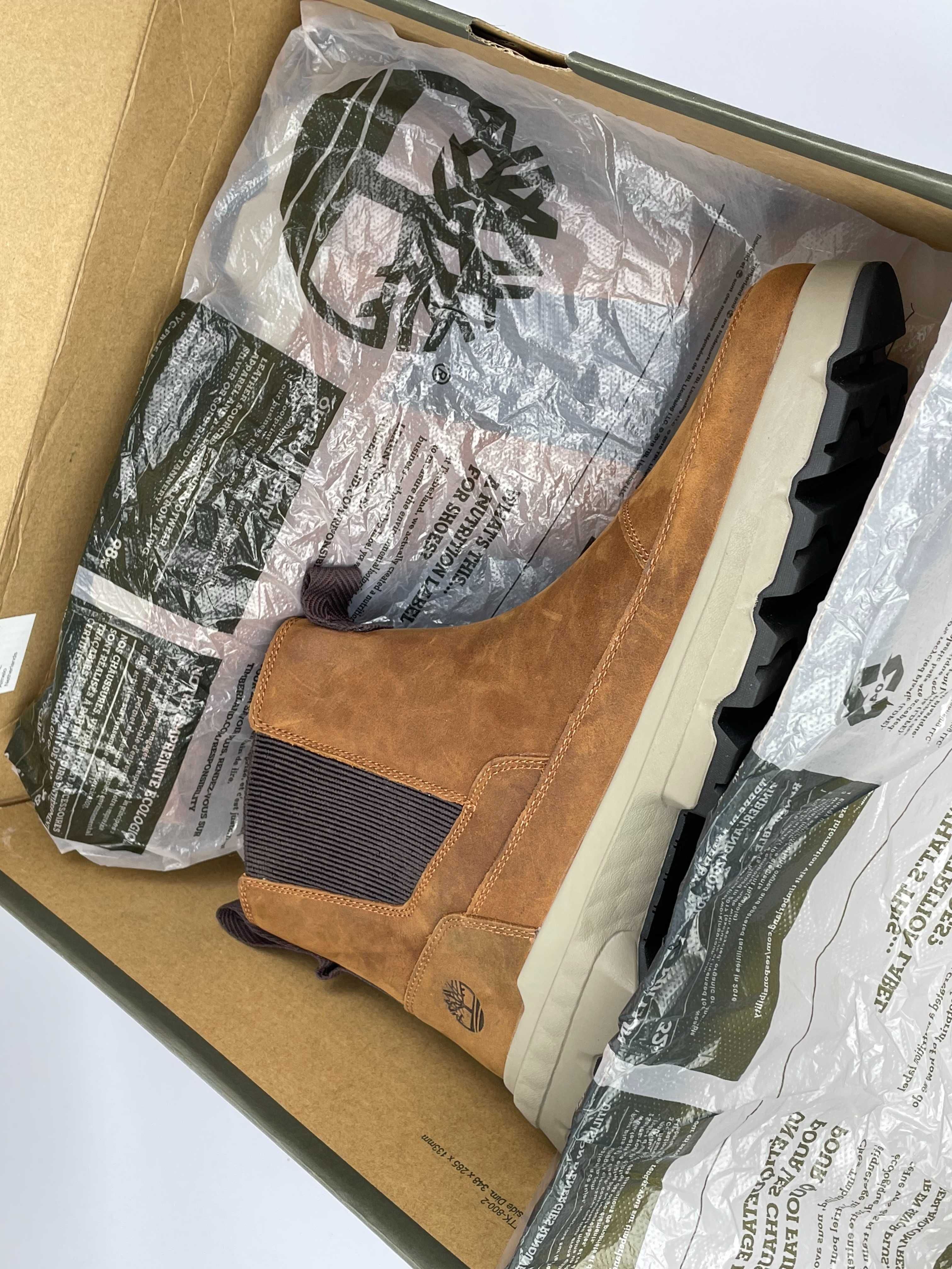 Ботинки челси Timberland Ultra мужские кожаные новые 44 р.