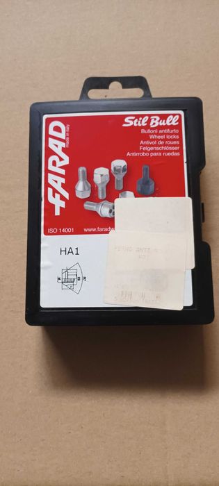 Pernos de segurança para jantes (Still BuLL FARAD) - Ref. HA1