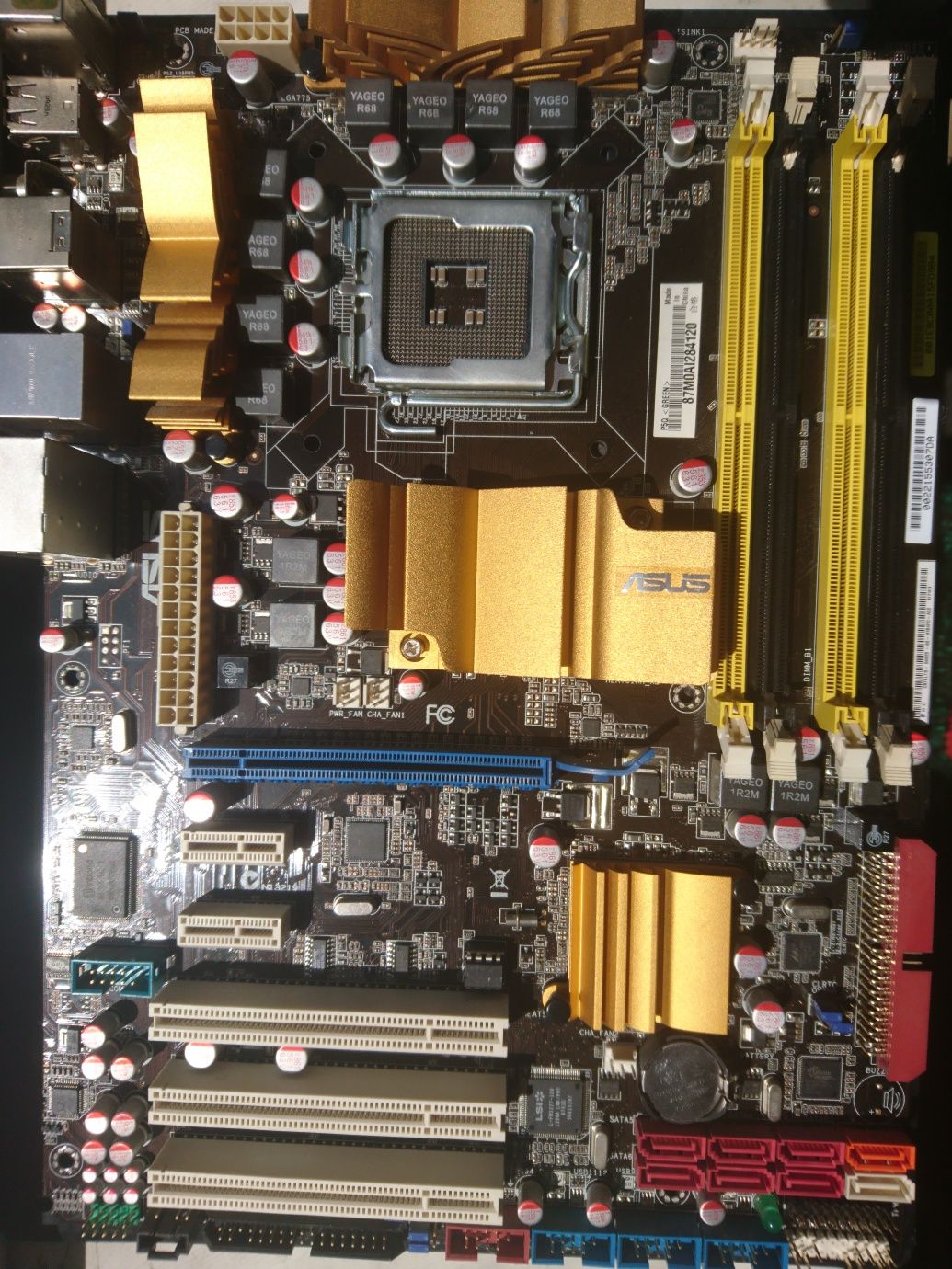 Asus P5Q-E под ремонт+донор Asus P5Q.