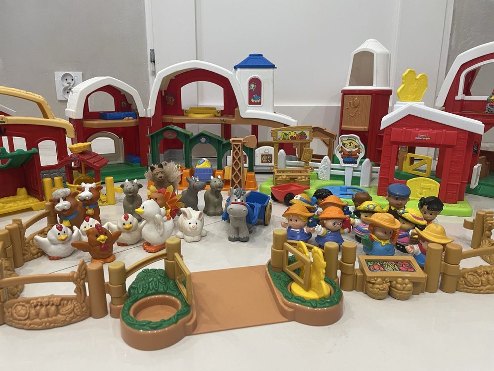 Farma interaktywna fisher price, wielki zestaw