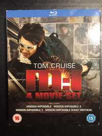 DVD blueray box set: Mission Impossible 4 filmes
