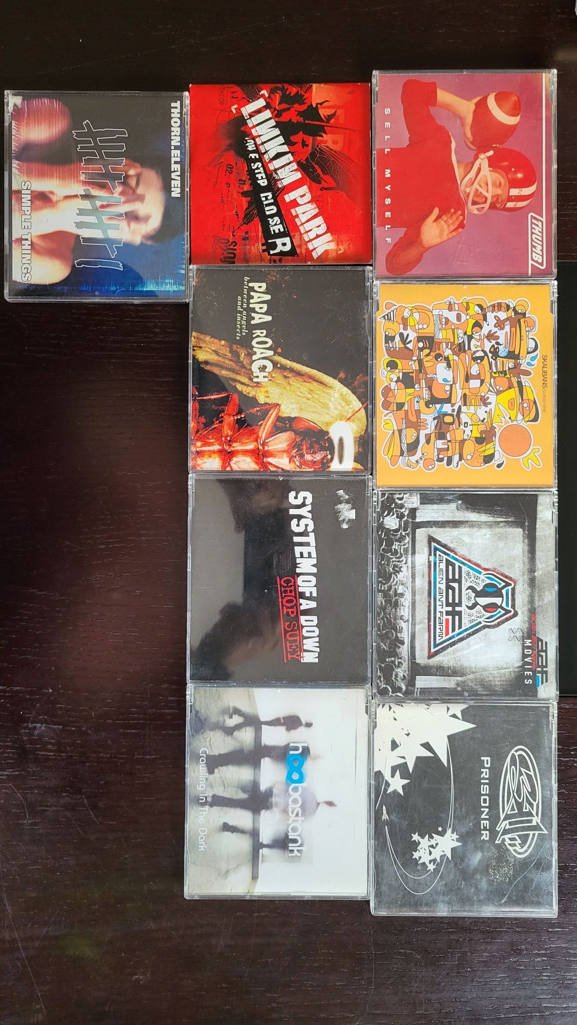 Vários CDs Punk, Rock e Metal anos 90 e 2000