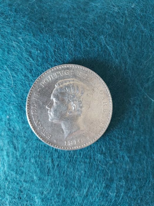 Conjunto de moedas Reis, 2 prata e 2 bronze