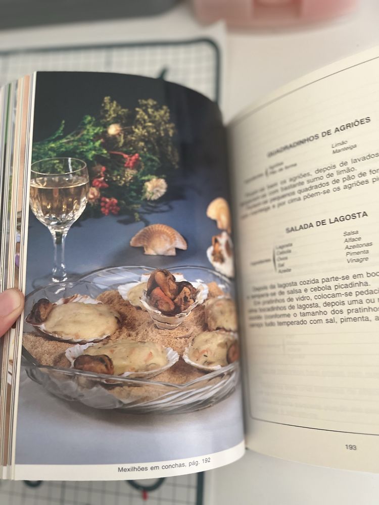 Livro Arte Culinaria portuguesa