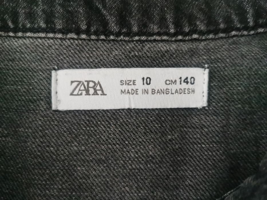 Koszula jeansowa Zara rozm. 10 / 140 cm.