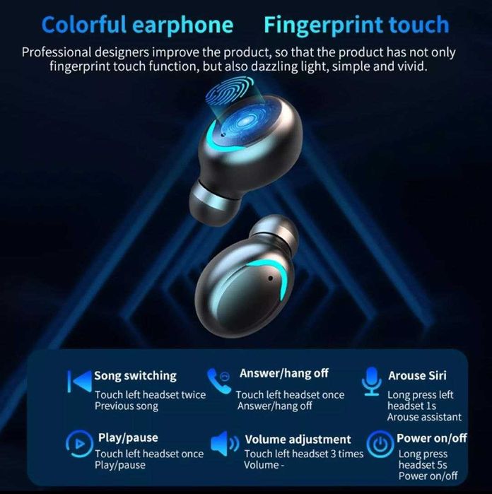 F9 беспроводные наушники Bluetooth стерео