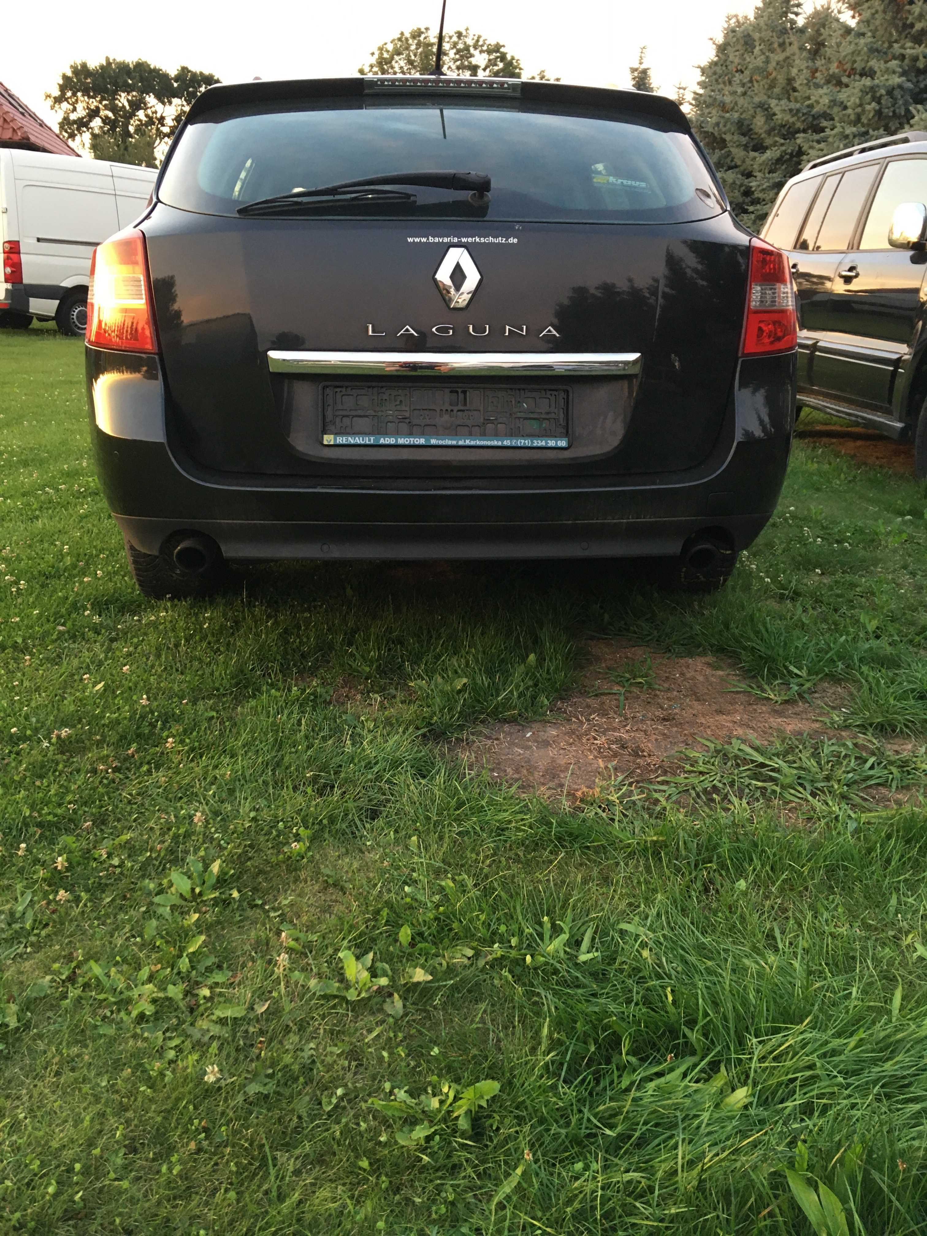 RENAULT LAGUNA 2.0 dci III 3 kombi TŁUMIK Tłumiki stan bdb