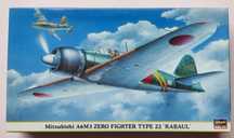 1/48 Hasegawa Mitsubishi A6M3 Zero  Type 22 "Rabaul"