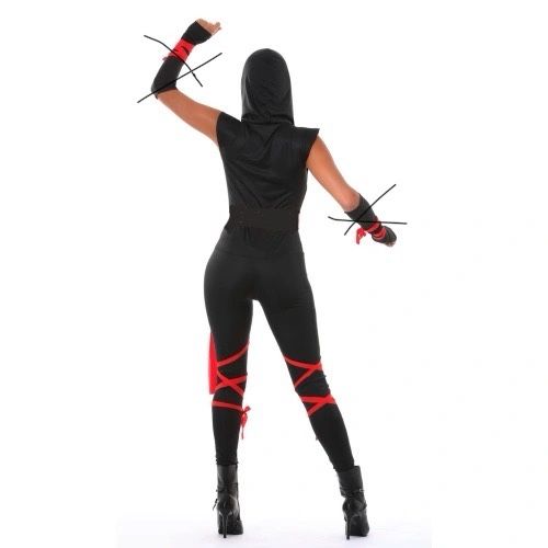 Przebranie NINJA, kostium damski