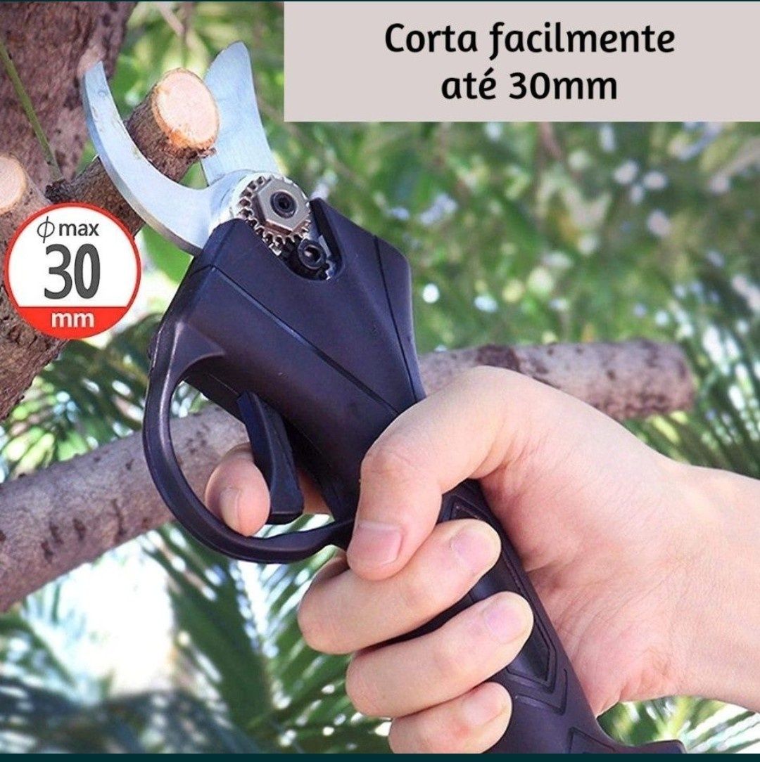 Tesoura de poda 48V,2 baterias