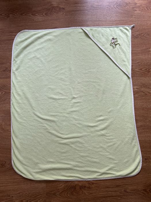 Ręcznik Kąpielowy Niemowlęcy z Kapturkiem