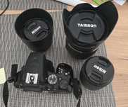 Nikon D3500 AF-P 18-55 KIT + Tamron 17-50 F2/8 DI II  + Nikon AF-S 50