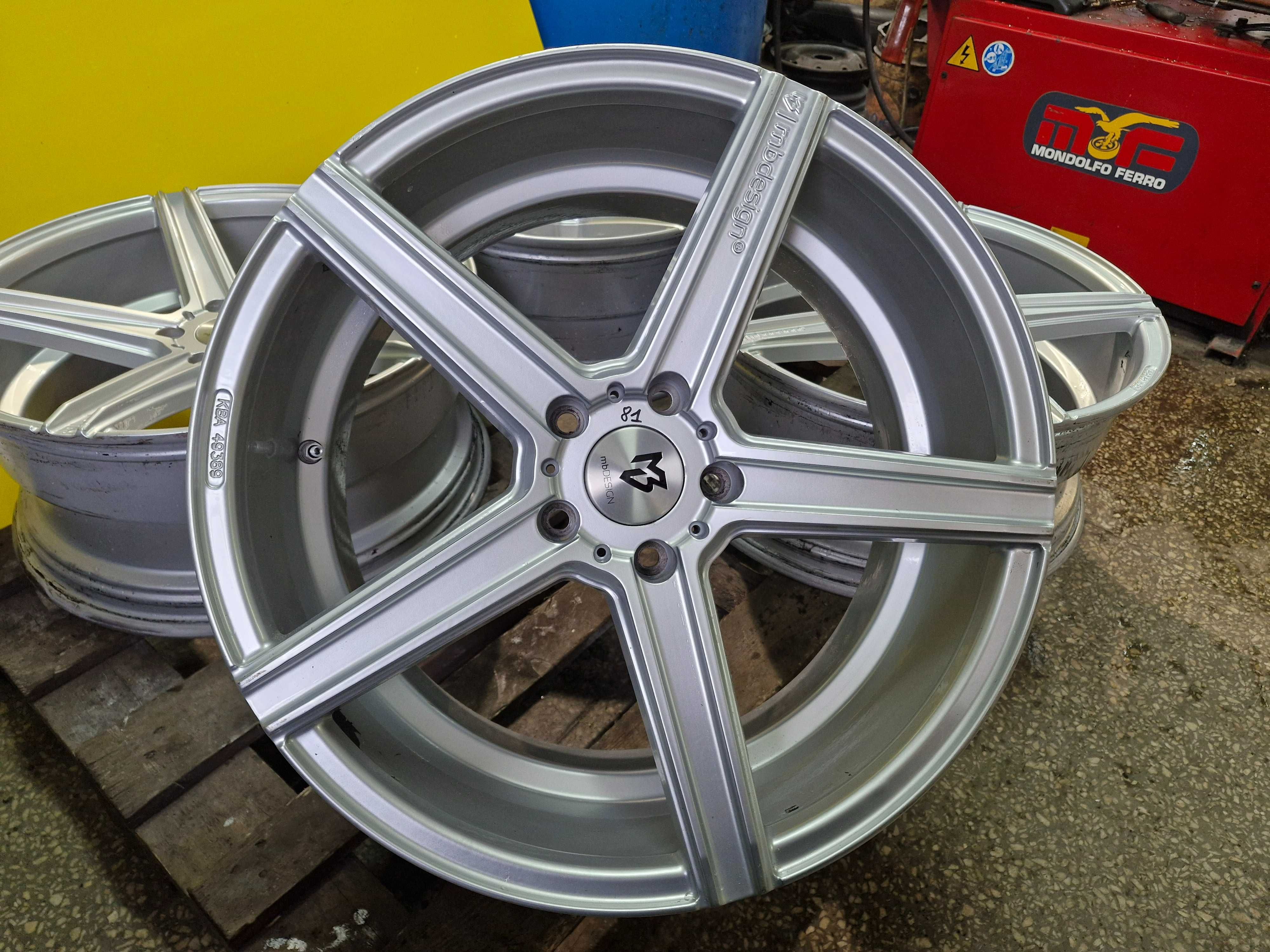 Alufelgi 5x120 20 MBDESING VW Amarok T5 T6 Touareg Tesla BYD Wklęsłe