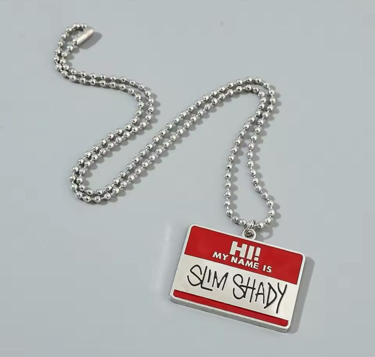 Подвеска цепочка Eminem slim shady
