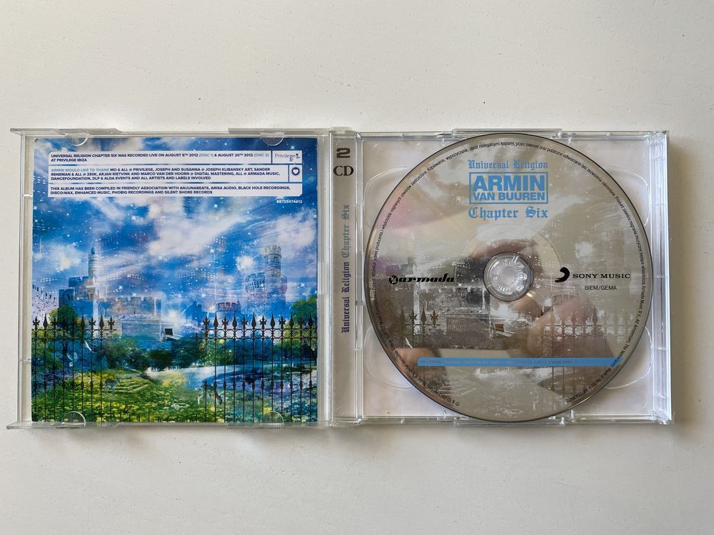 2xCd Armin Van Buuren Universal Religion Chapter Six