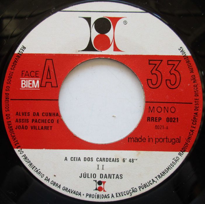 A Ceia dos Cardeais - - - - - 2 X EP