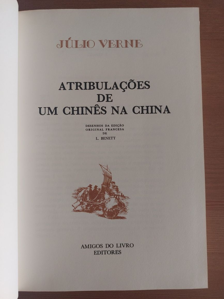 L " As Tribulações de um Chinês na China " de Julio Verne (Opt.Estado)