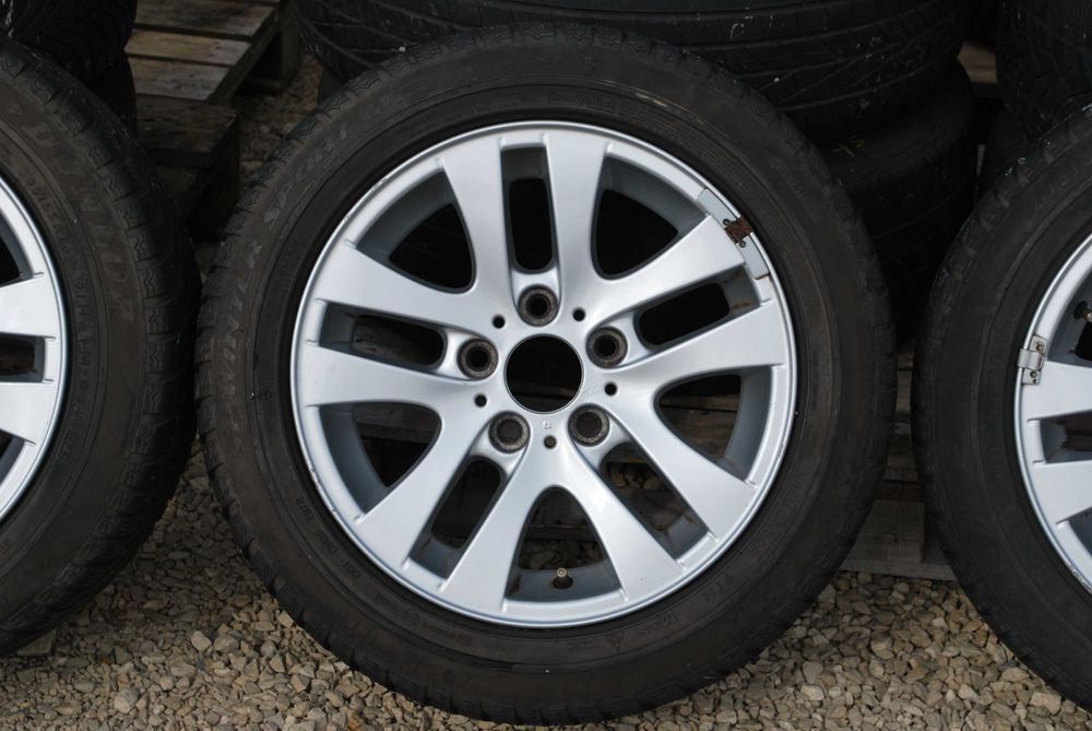 Koła 205/55 R16 5x120 Alufelgi + opony zimowe BMW E46 E90 E91 E87 F20