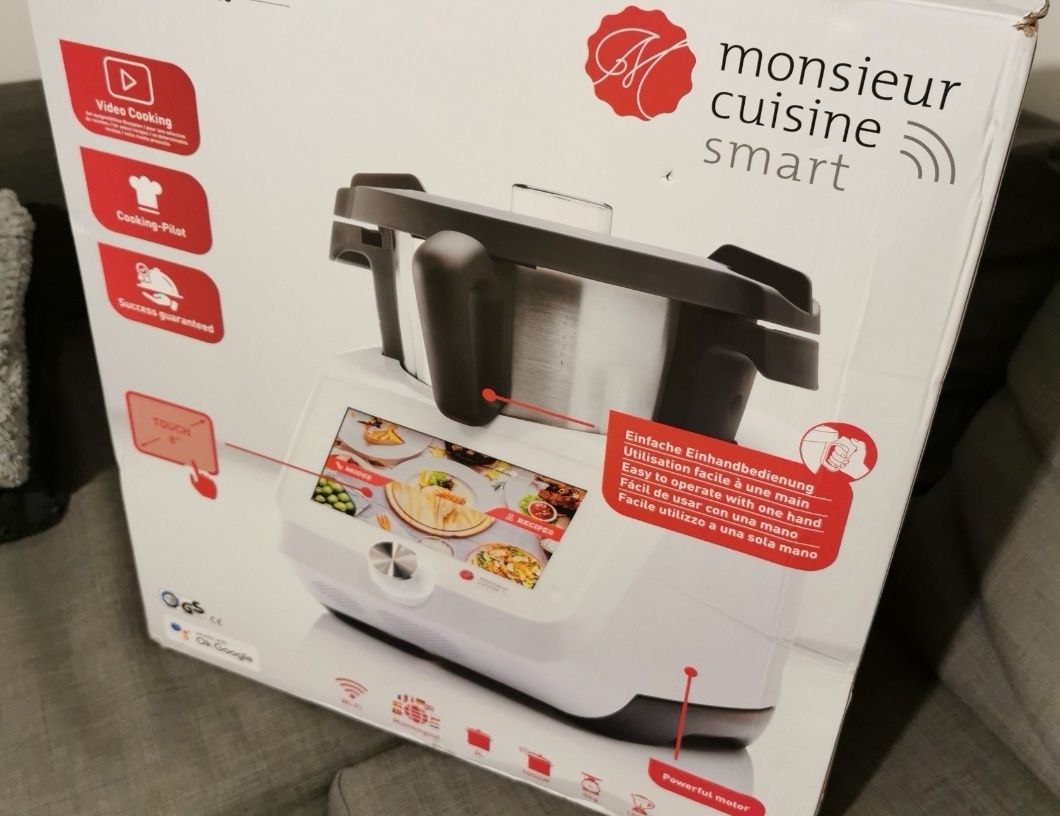 NOWY najnowszy Monsieur Cuisine Smart Lidlomiks Lidlomix Silvercrest