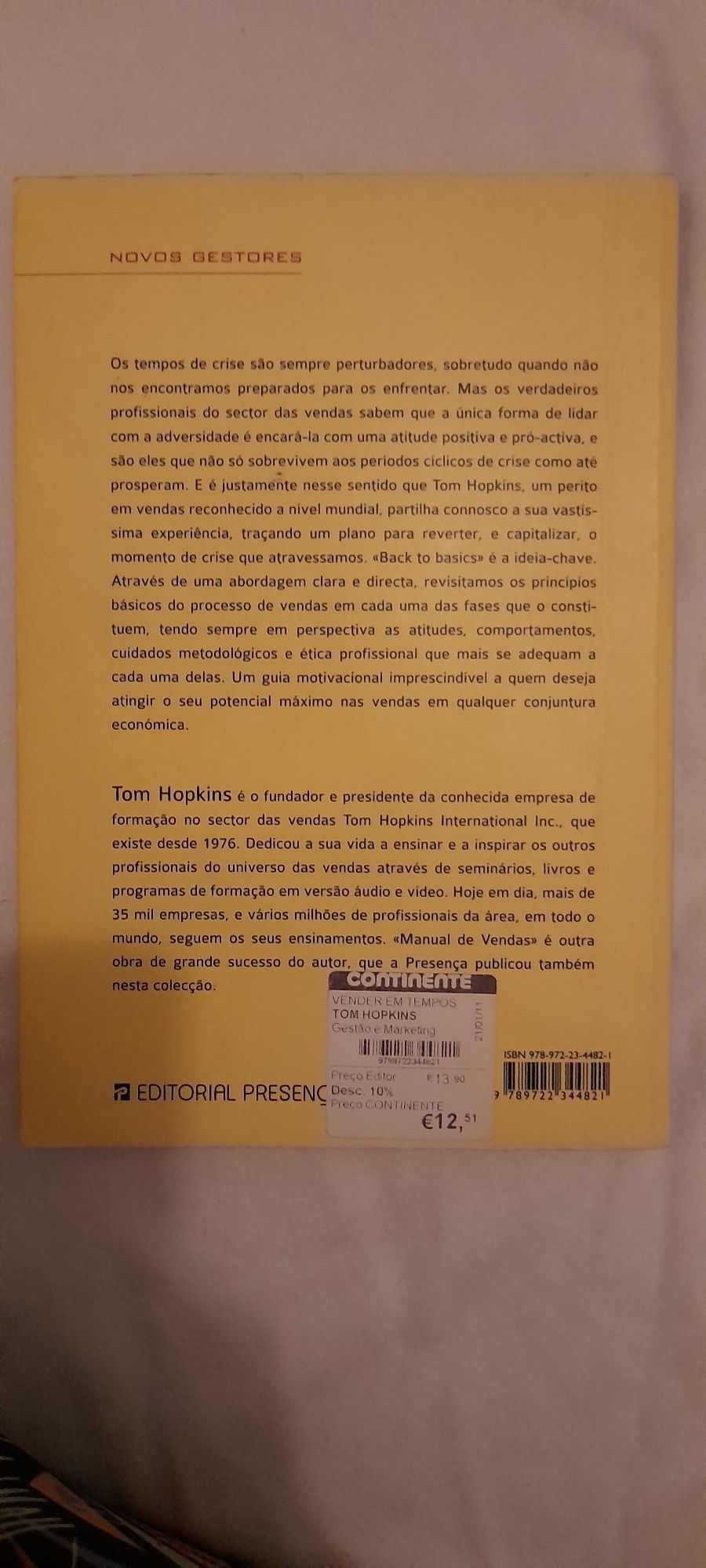 Livro de Gestão, marketing, liderança